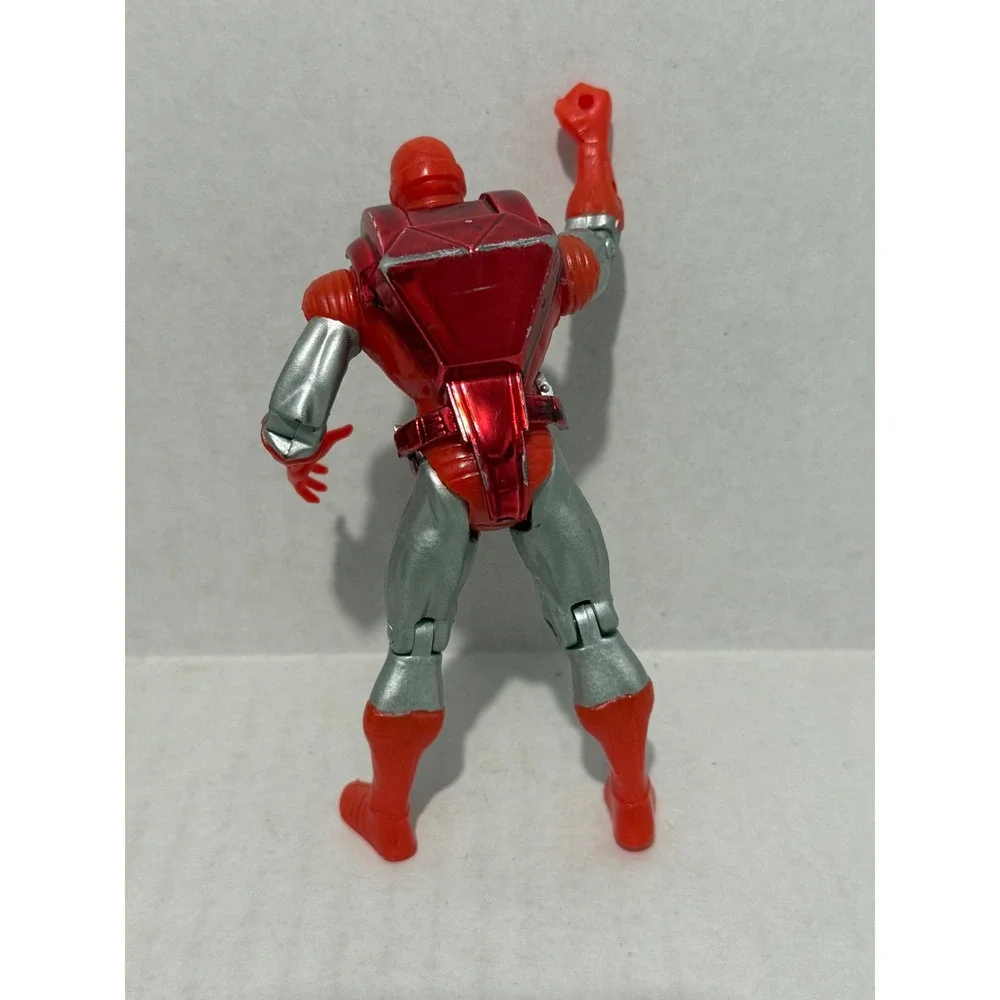 Vintage Toy Biz Iron Man Action Figure Lot 2pc Red Silver 1995 1997